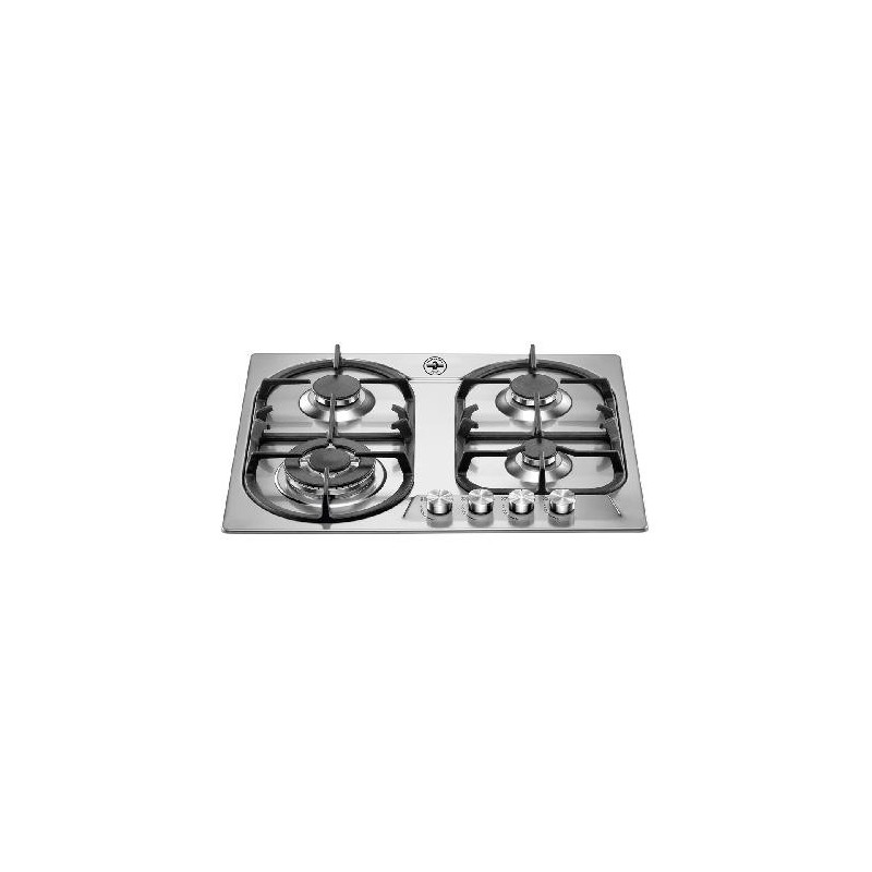 Bertazzoni La Germania P6801D9X 19 hobs Acero inoxidable Integrado 60 cm Encimera de gas 4 zona(s)