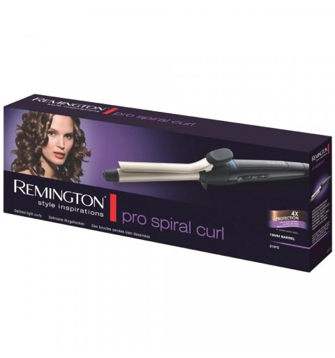 Remington CI5319 hair styling tool Curling iron Warm Black