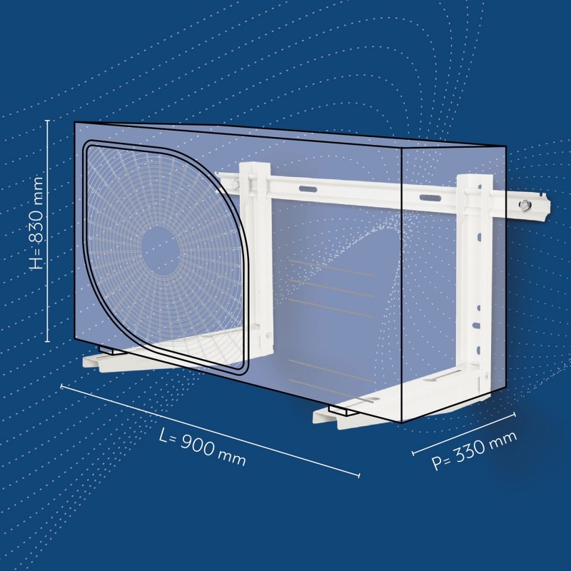 Vecamco VB15 Support de climatiseur