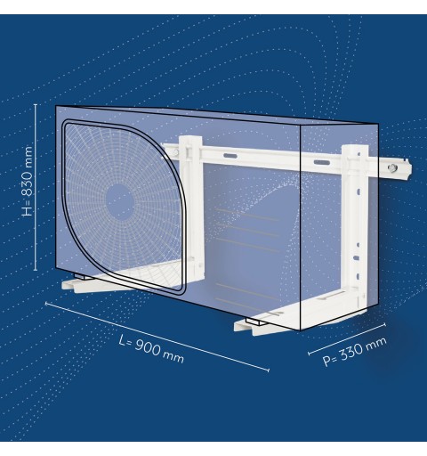 Vecamco VB15 Air conditioner support bracket