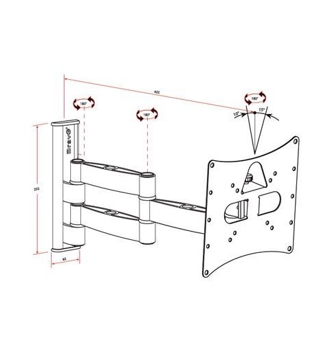 Bravo LCD 10 101,6 cm (40") Negro