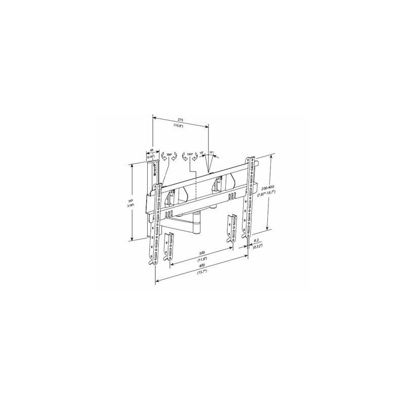 Bravo LCD 13 127 cm (50") Schwarz