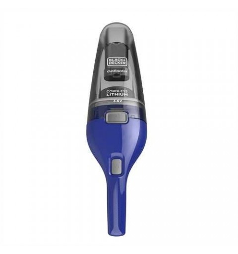 Black & Decker NVC115WA aspiradora de mano Azul, Gris Sin bolsa