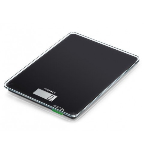 Soehnle Compact 100 Black Countertop Square Electronic kitchen scale