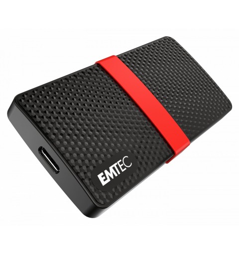 Emtec X200 256 GB Black, Red