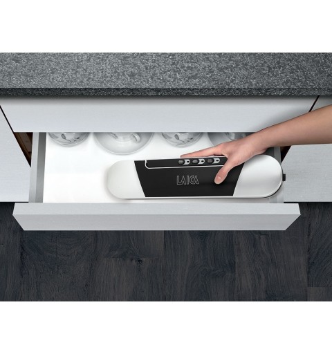 Laica VT3205 appareil à emballage sous vide 600 mbar Noir, Argent