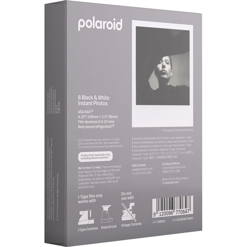 Polaroid Originals B&W FILM FOR I-TYPE