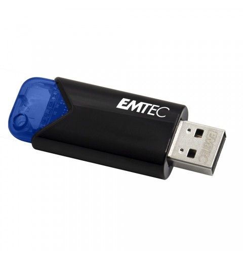 Emtec B110 Click Easy 3.2 unidad flash USB 32 GB USB tipo A 3.2 Gen 2 (3.1 Gen 2) Negro, Azul