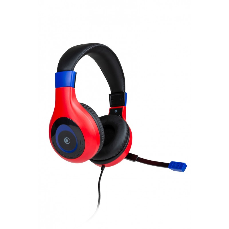 Bigben Interactive Wired Stereo Gaming Headset V1 Head-band Black, Blue, Red