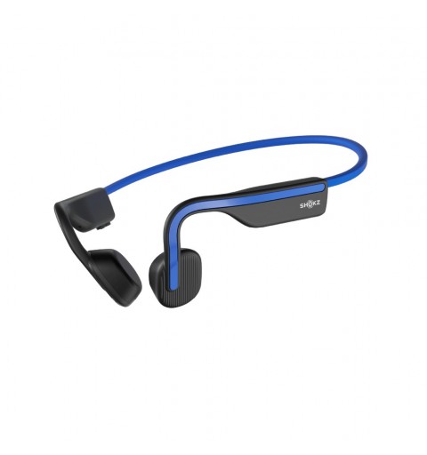 Shokz OpenMove Headphones Wireless Ear-hook Calls Music USB Type-C Bluetooth Blue