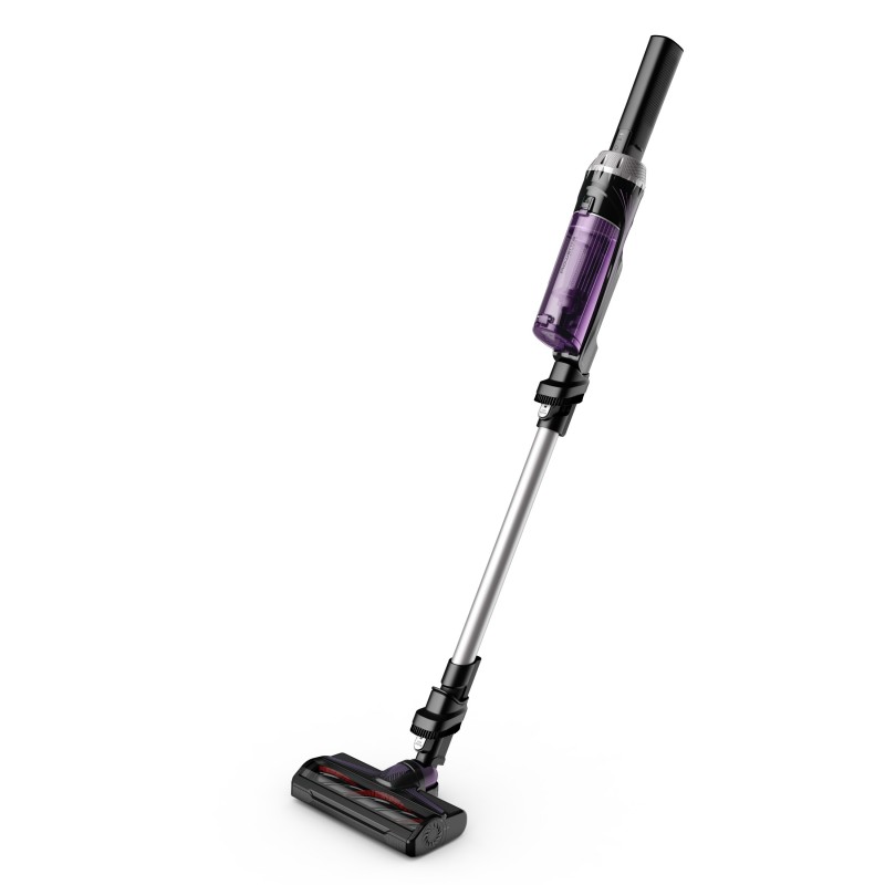 Rowenta X-NANO ESSENTIAL RH1129WO handheld vacuum Purple, Aluminium Bagless