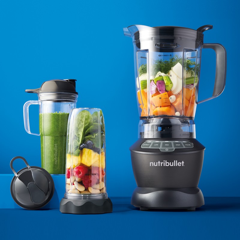 NutriBullet NBF500DG 1,9 L Batidora de vaso 1200 W Plata