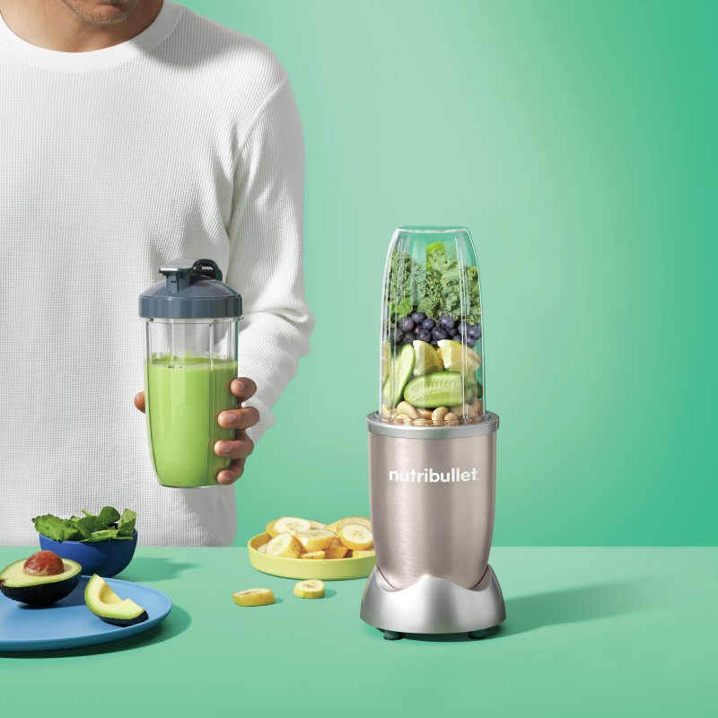 NutriBullet NB910CP 0,9 L Mélangeur de table 900 W Champagne