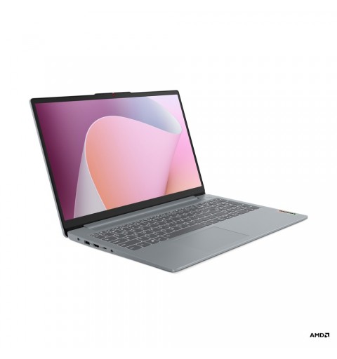 Lenovo IdeaPad Slim 3 Portátil 39,6 cm (15.6") Full HD AMD Ryzen™ 5 7520U 8 GB LPDDR5-SDRAM 512 GB SSD Wi-Fi 6 (802.11ax)