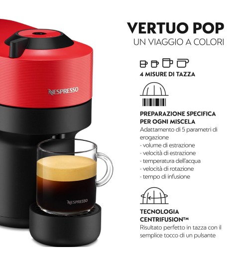 Krups Vertuo Pop XN9205 Entièrement automatique Cafetière à dosette 0,56 L