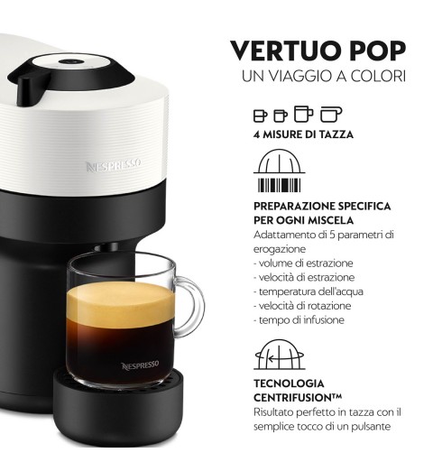 Krups Vertuo Pop XN9201 Entièrement automatique Cafetière à dosette 0,56 L