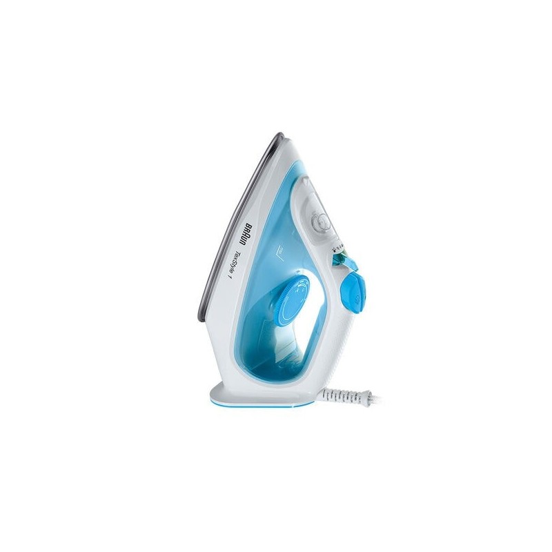 Braun TexStyle 1 Plancha vapor-seco Suela de cerámica 2000 W Azul, Blanco