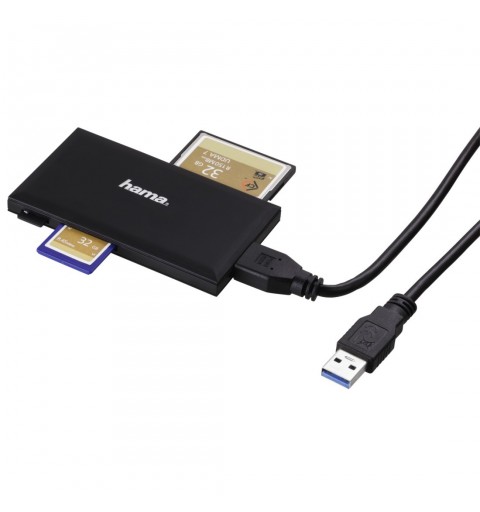 Hama 00181018 card reader USB 3.2 Gen 1 (3.1 Gen 1) Black