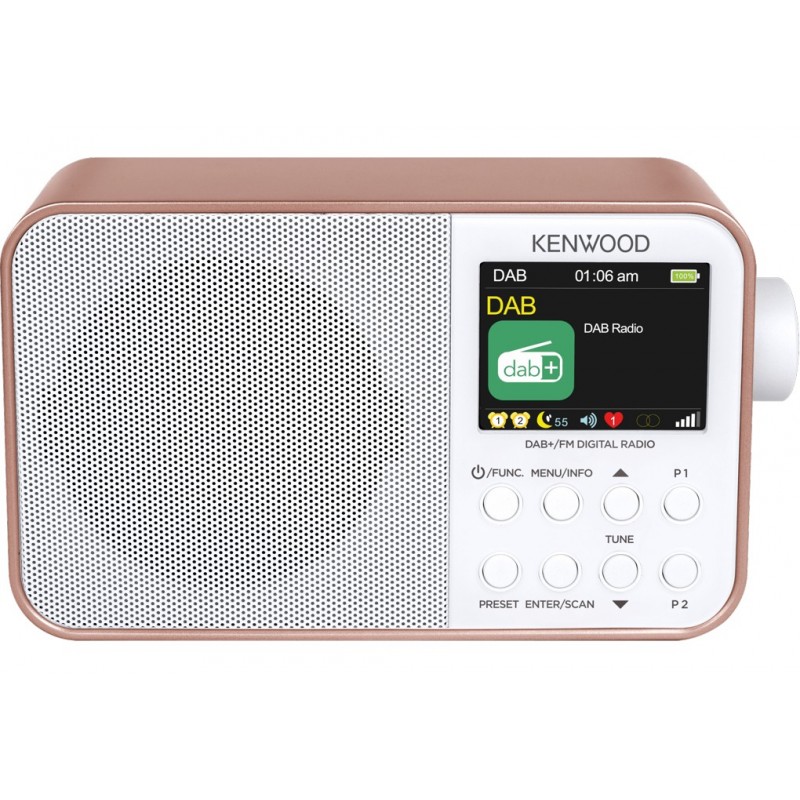 Kenwood CR-M30DAB-R radio Portatile Digitale Rose Gold