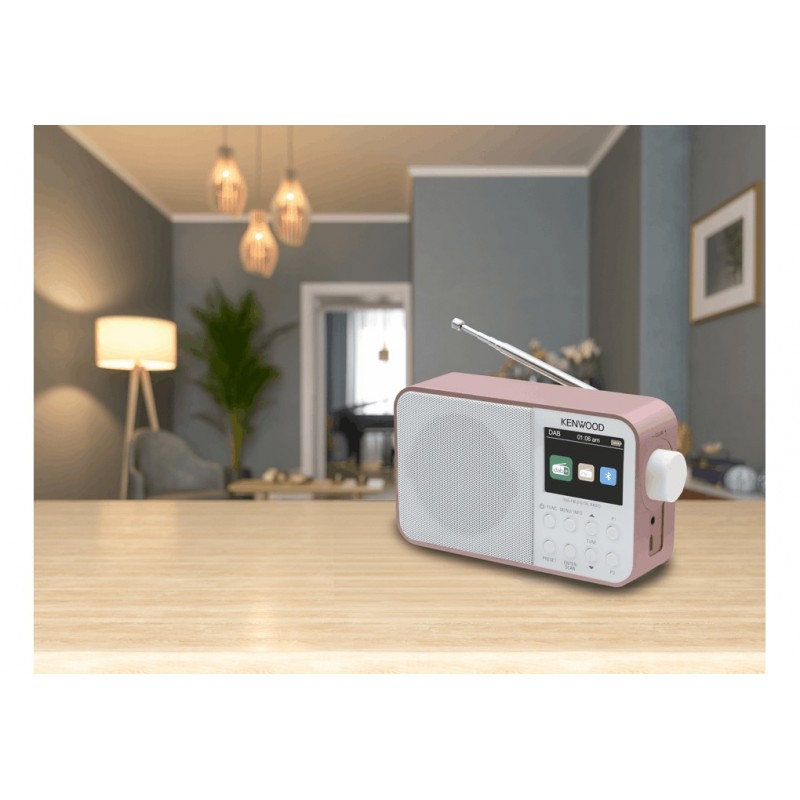 Kenwood CR-M30DAB-R radio Portatile Digitale Rose Gold