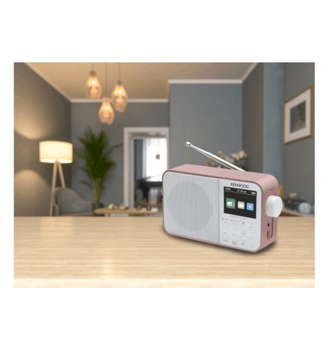 Kenwood CR-M30DAB-R radio Portátil Digital Oro rosa