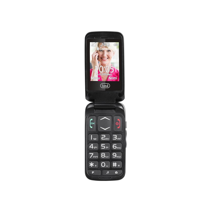 Trevi FLEX 50 C 66 g Noir Téléphone pour seniors