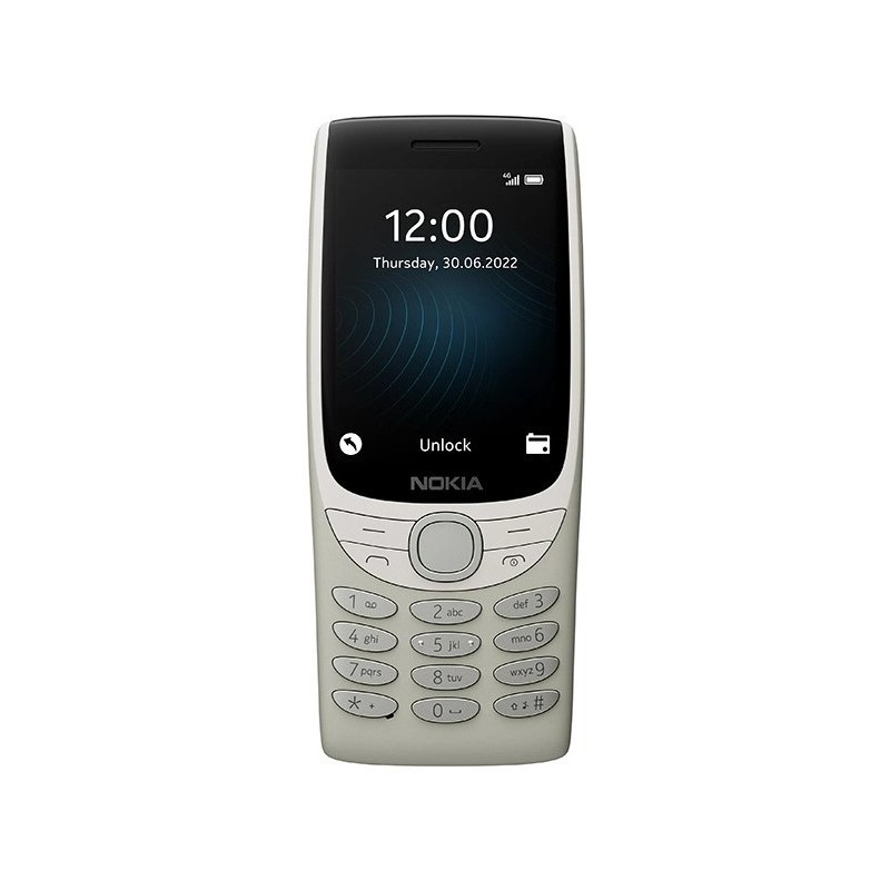 Nokia 8210 4G 7,11 cm (2.8") 107 g Sable Téléphone numérique