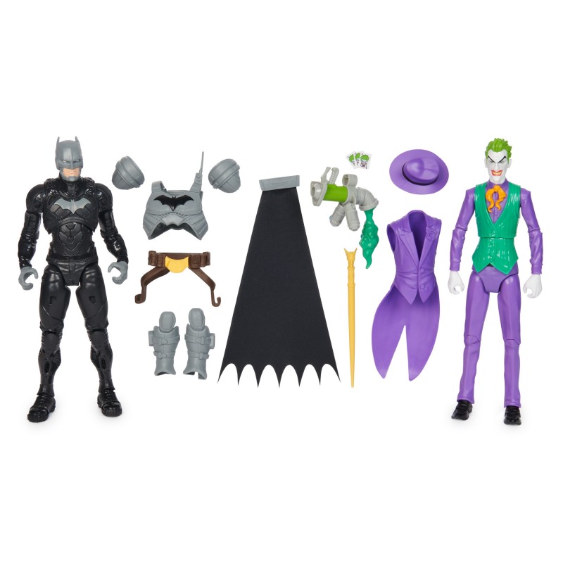 DC Comics Batman Adventures Batman vs The Joker Action-Figuren 2er Set, 30 cm