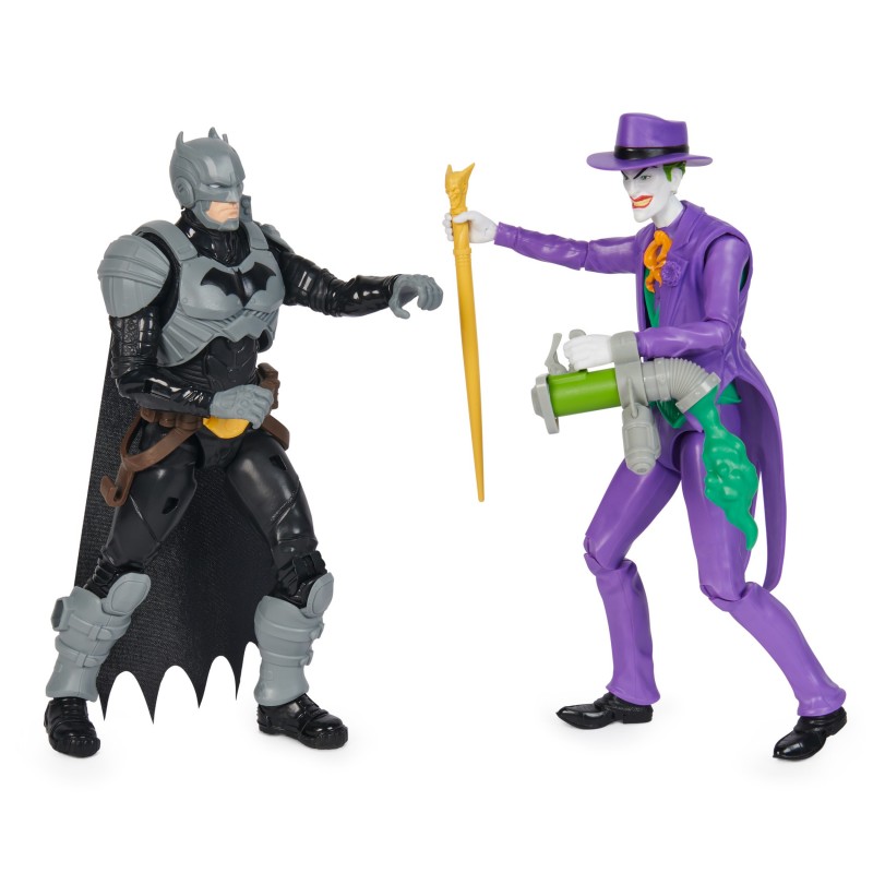 DC Comics Batman Adventures Batman vs The Joker Action-Figuren 2er Set, 30 cm