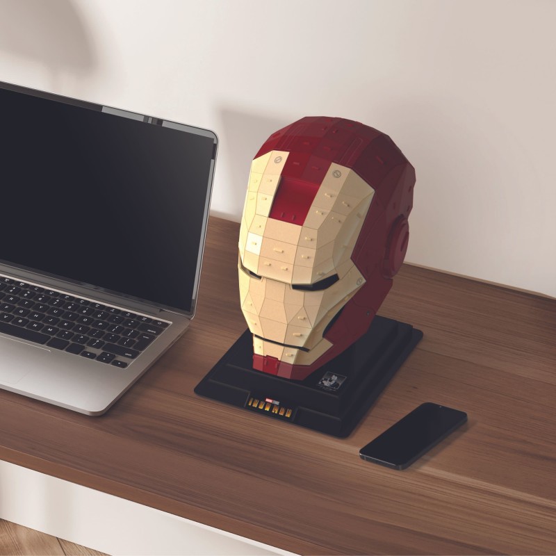 MAQUETTE 4D BUILD - CASQUE IRON MAN