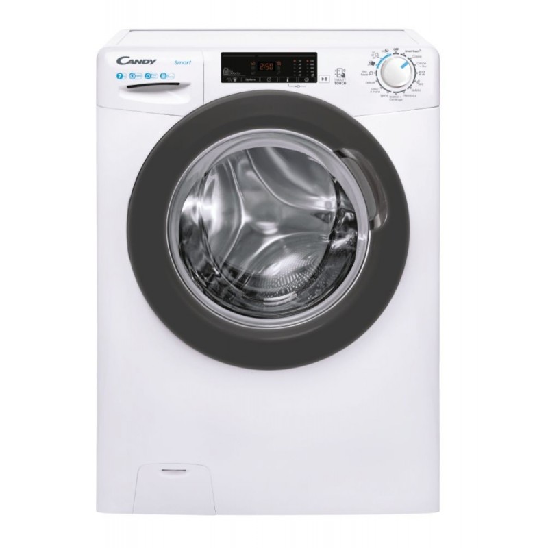 Candy Smart CSS4127TRE 1-11 washing machine Front-load 7 kg 1200 RPM D White