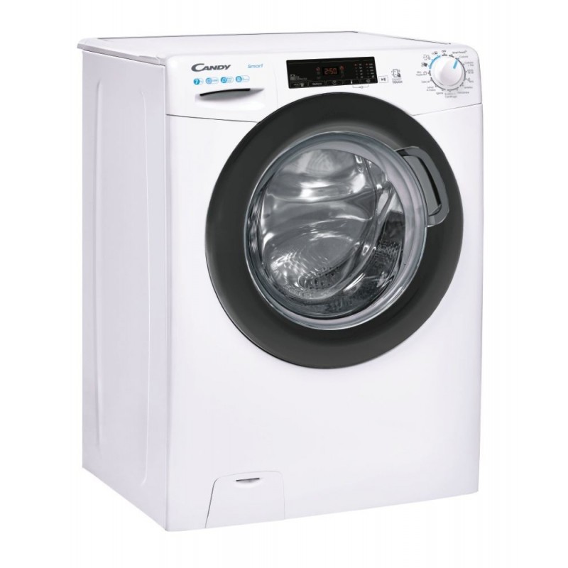 Candy Smart CSS4127TRE 1-11 machine à laver Charge avant 7 kg 1200 tr min D Blanc