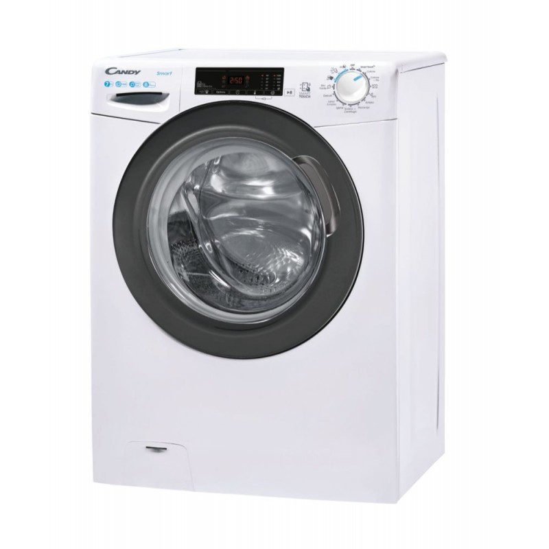 Candy Smart CSS4127TRE 1-11 machine à laver Charge avant 7 kg 1200 tr min D Blanc