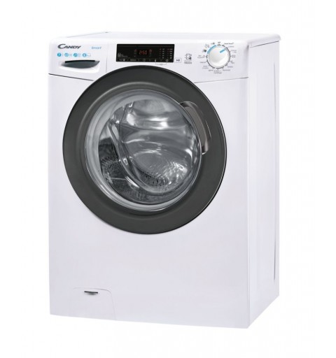 Candy Smart CSS4127TRE 1-11 machine à laver Charge avant 7 kg 1200 tr min D Blanc