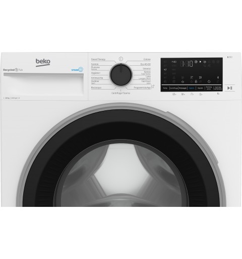 Beko BWT3124S machine à laver Charge avant 12 kg 1400 tr min A Blanc