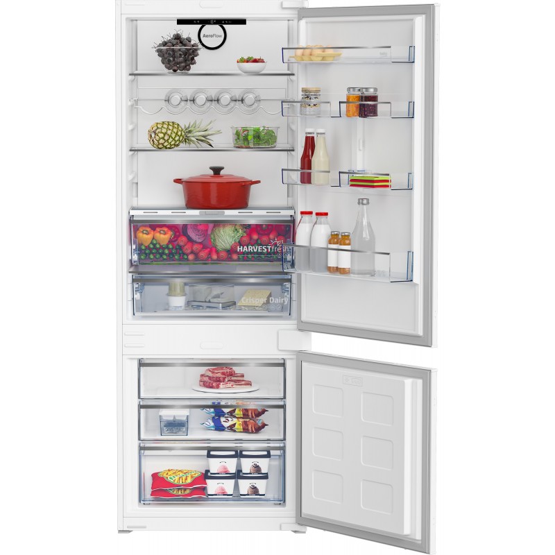 Beko BCNE400E40SN fridge-freezer Built-in 370 L E White