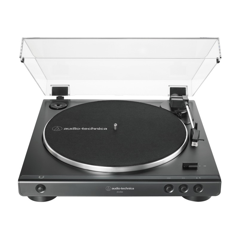 Audio-Technica AT-LP60X Tocadiscos de tracción por correa Negro Totalmente automático