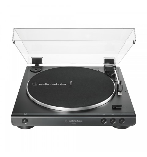 Audio-Technica AT-LP60X Tocadiscos de tracción por correa Negro Totalmente automático