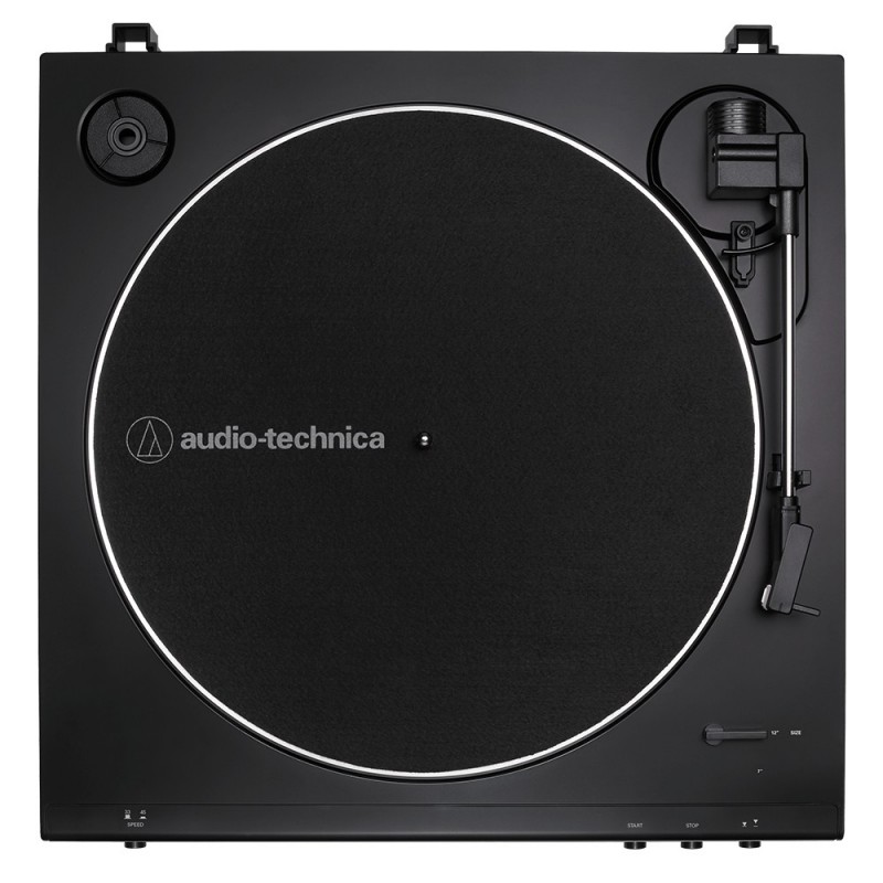 Audio-Technica AT-LP60X Tocadiscos de tracción por correa Negro Totalmente automático