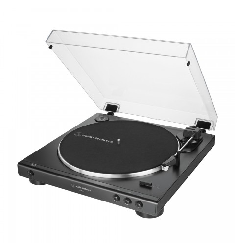 Audio-Technica AT-LP60X Tocadiscos de tracción por correa Negro Totalmente automático