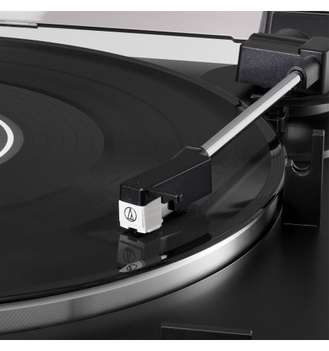 Audio-Technica AT-LP60X Tocadiscos de tracción por correa Negro Totalmente automático