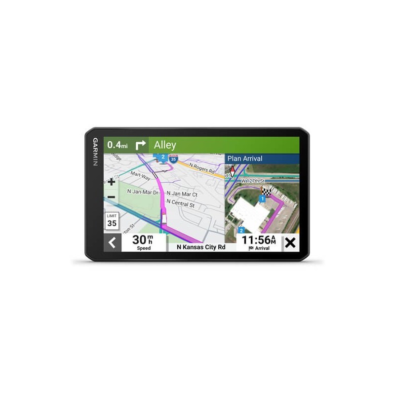 Garmin DEZL LGV710 navigator Fixed 17.6 cm (6.95") TFT Touchscreen 242 g Black