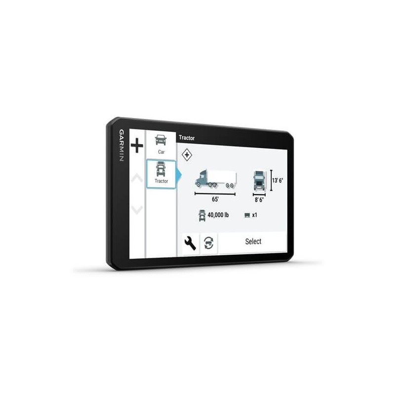 Garmin DEZL LGV710 navigator Fixed 17.6 cm (6.95") TFT Touchscreen 242 g Black