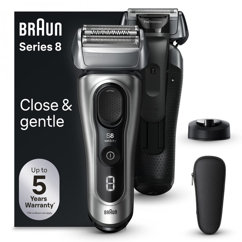 Braun Series 8 8517s Trimmer Silber