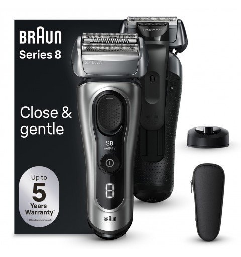 Braun Series 8 8517s Trimmer Silber