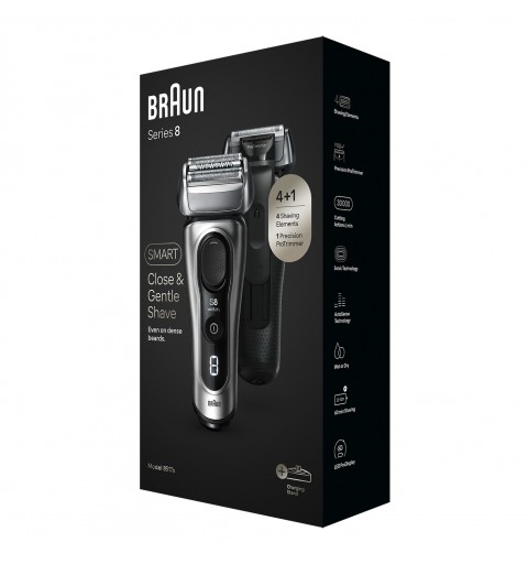 Braun Series 8 8517s Recortadora Plata