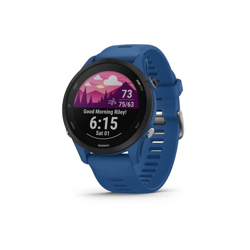 Garmin Forerunner 255 3,3 cm (1.3") MIP 46 mm Digital 260 x 260 Pixel Touchscreen Blau WLAN GPS