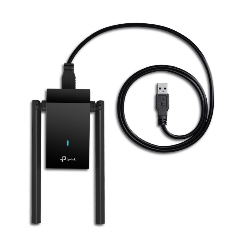 TP-Link AX1800 Drahtloser USB-Adapter mit zwei Antennen und hoher Verstärkung