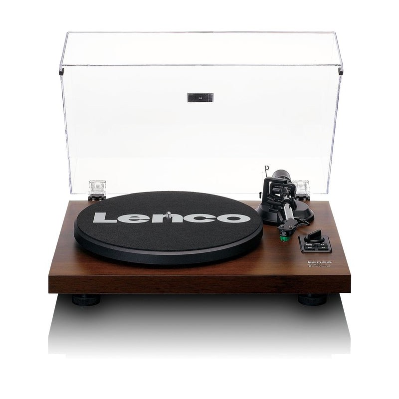 Lenco LS-600WA platine Tourne-disque entraîné par courroie Noir, Bois Manuel