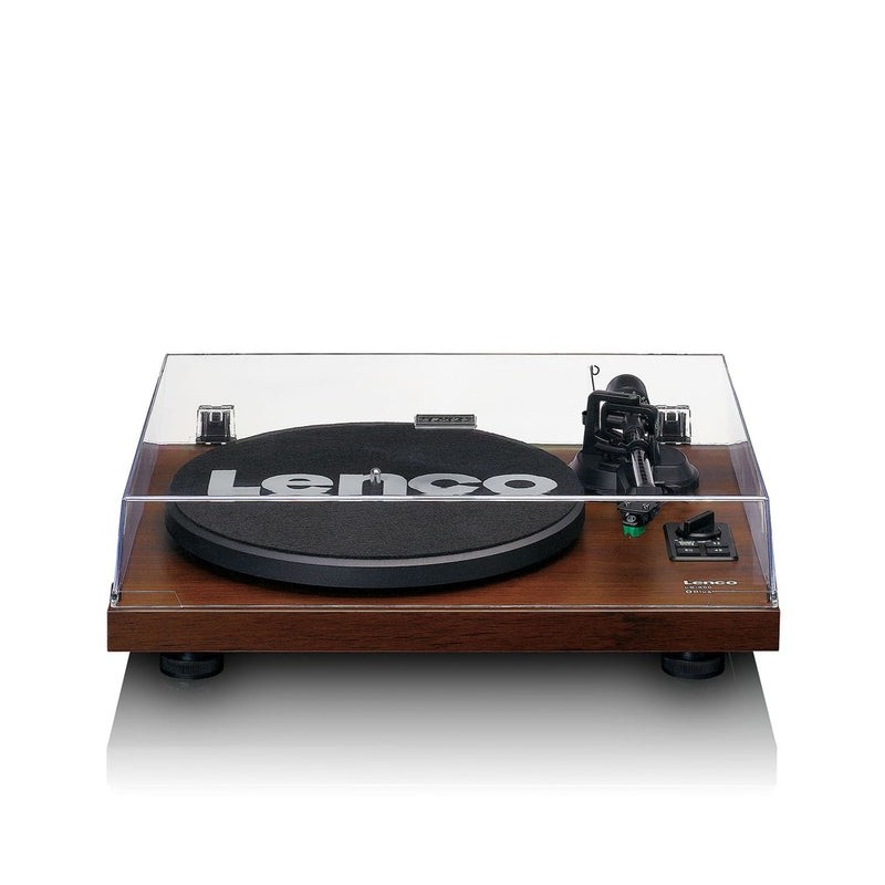 Lenco LS-600WA platine Tourne-disque entraîné par courroie Noir, Bois Manuel